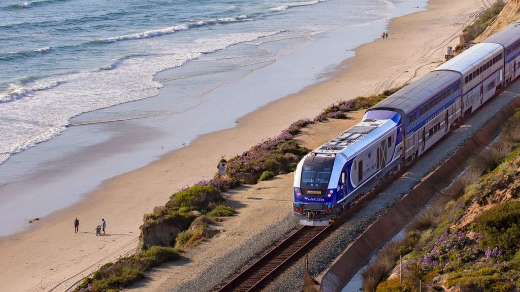 Simple Beautiful Train Trip On The Pacific Surfliner